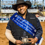 Jason Craigie marks 67pts for a two head 135pt aggregate to win the Mount Isa Airports 2nd Divi Bareback contest
